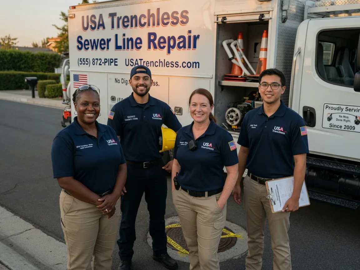 Sewer Line Repair company in Dover, OK